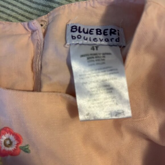 🦋 Blueberi Boulevard Special Occasion Dress – Size 4T 🦋 - Picture 4 of 4